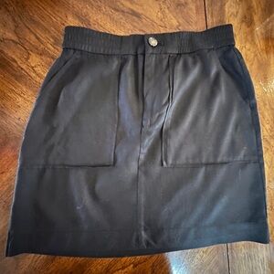 LOFT Black Skirt